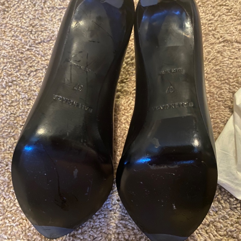 Authentic BALENCIAGA, open-toed *RARE* pumps, NWOT - Picture 3 of 10